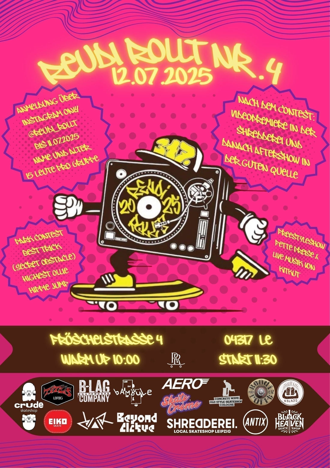 REUDI ROLLT Nr.4 Flyer