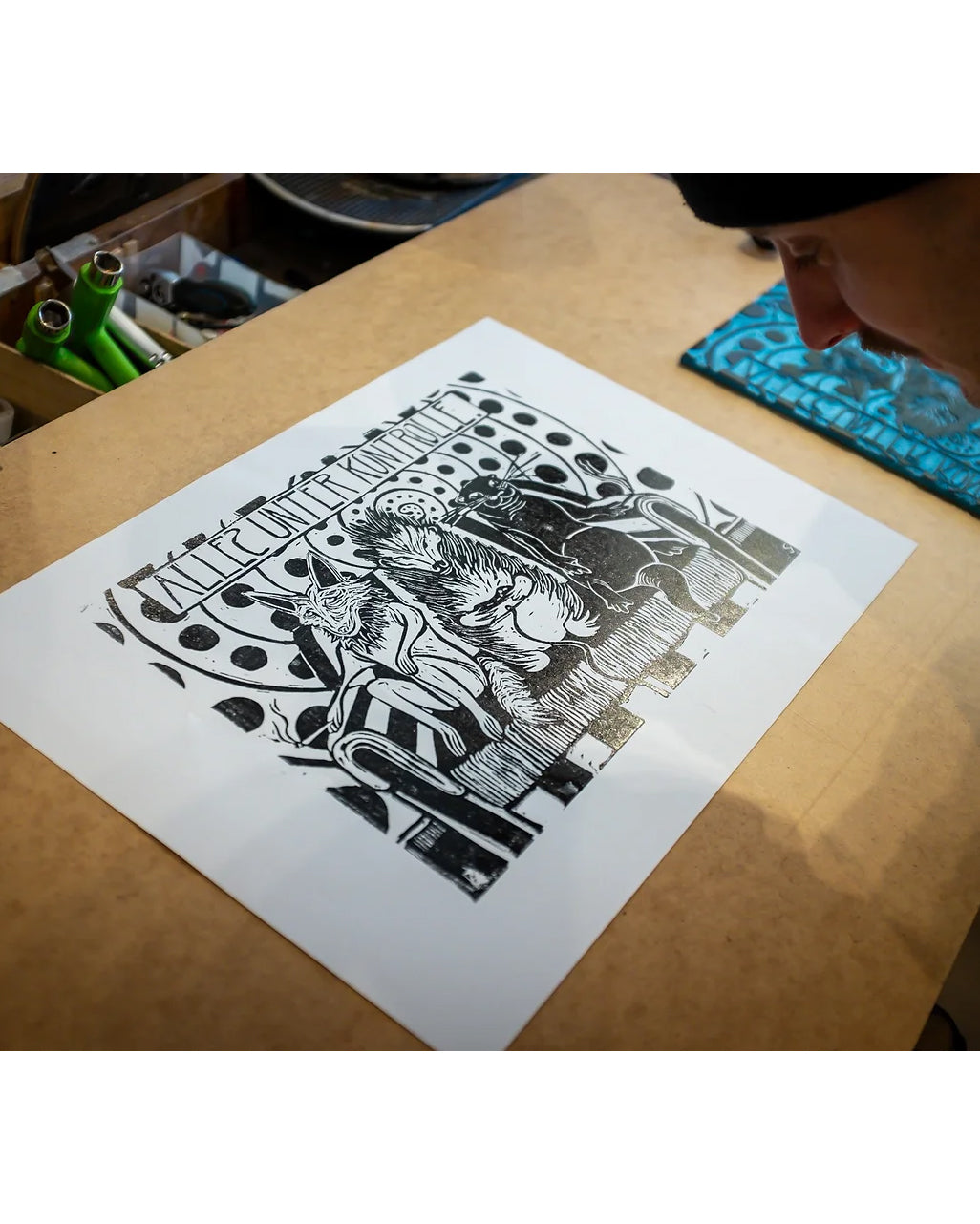 "Control" | Art print A3 