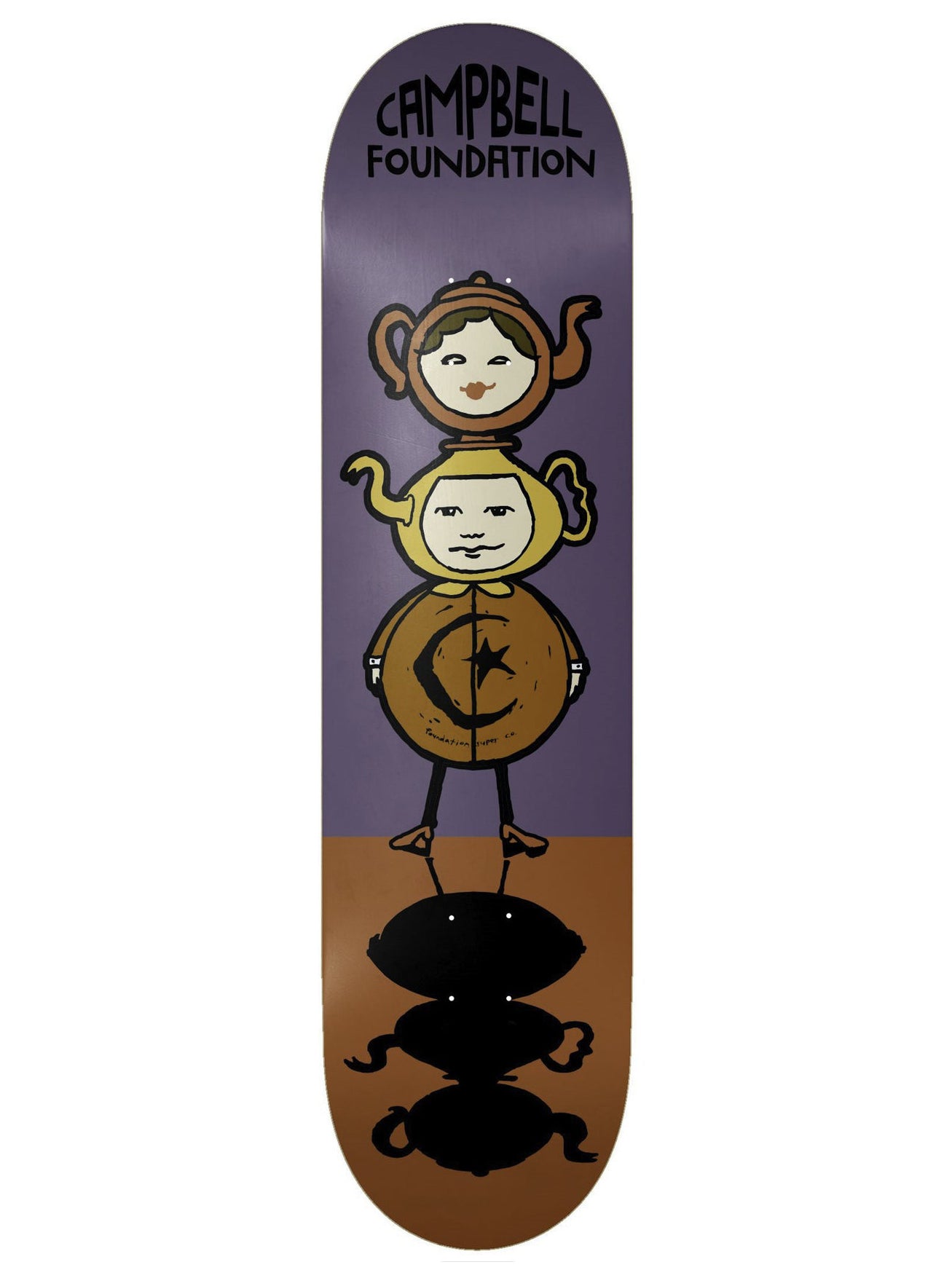 CAMPBELL TEAPOT TOTEM | 8.25" DECK