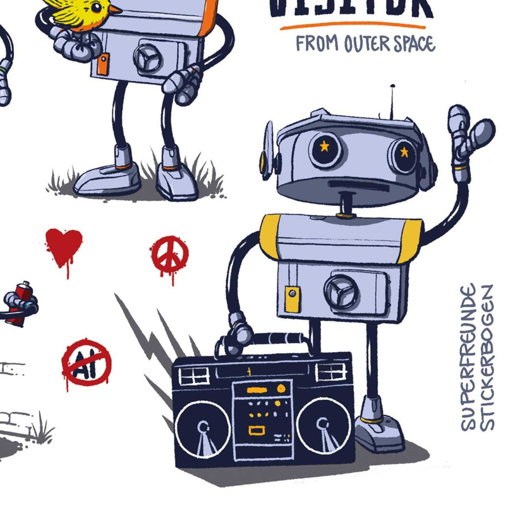 ROBO | STICKERBOGEN
