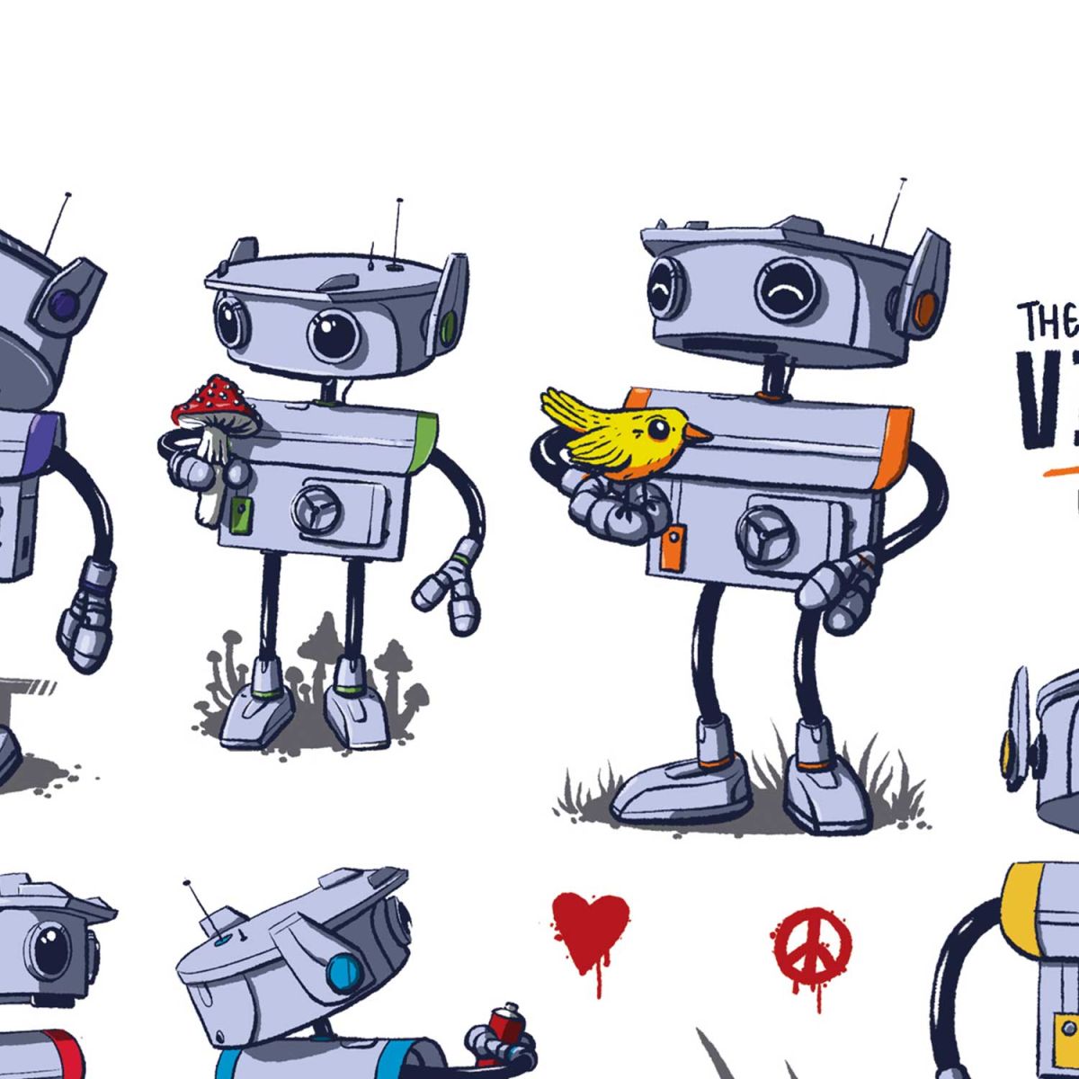 ROBO | STICKERBOGEN